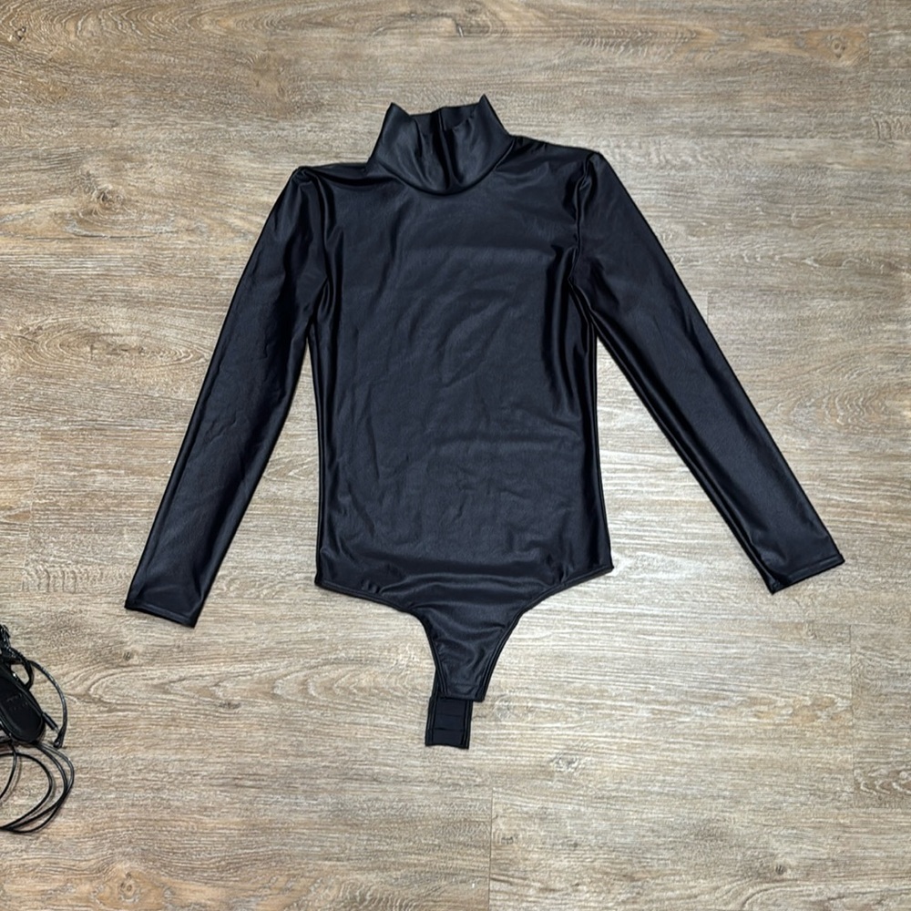 Turtleneck bodysuit